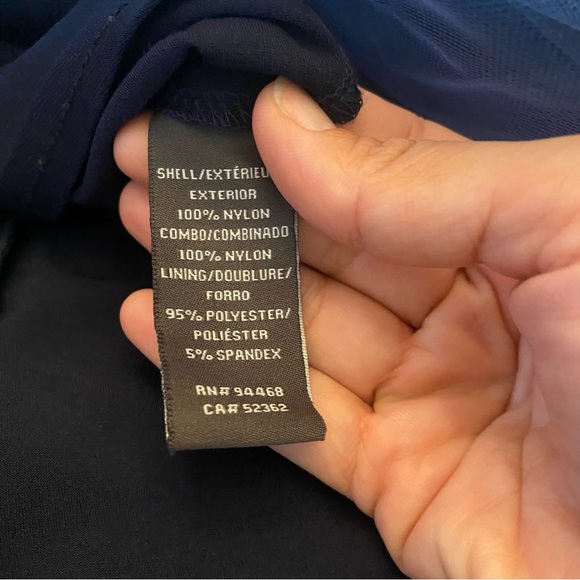 Vera Wang Sequin and Tule Navy Metallic Knee Length size 8 - Picture 10 of 16